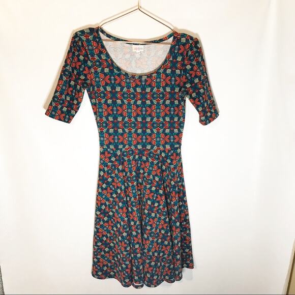 LuLaRoe Nicole dress size small - Picture 1 of 7